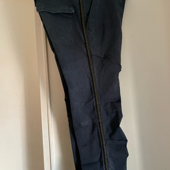 Nili Lotan Military Pant Navy with Side stripe - Picture 4 of 7